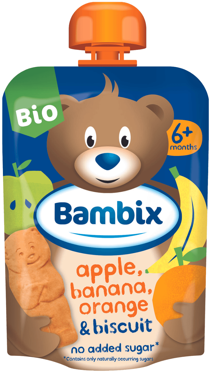 Gourde de fruits bio