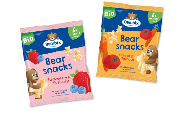 Snacks oursons